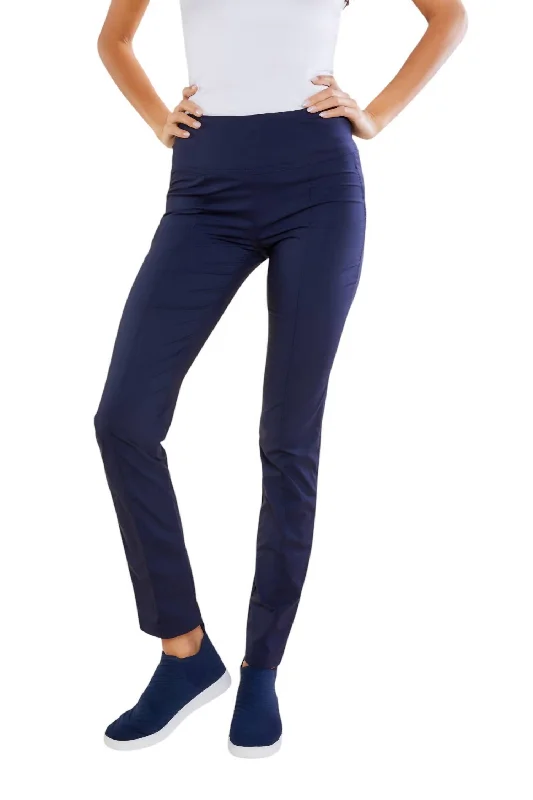 wave cozy pants -Sonia Pant In Navy