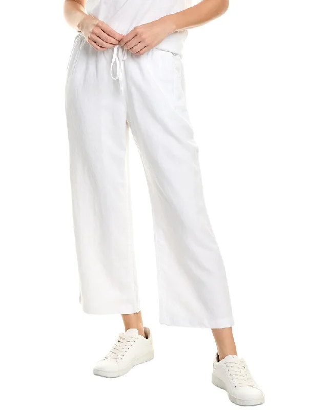 piped burst pants -Splendid Dawson Linen-Blend Pant