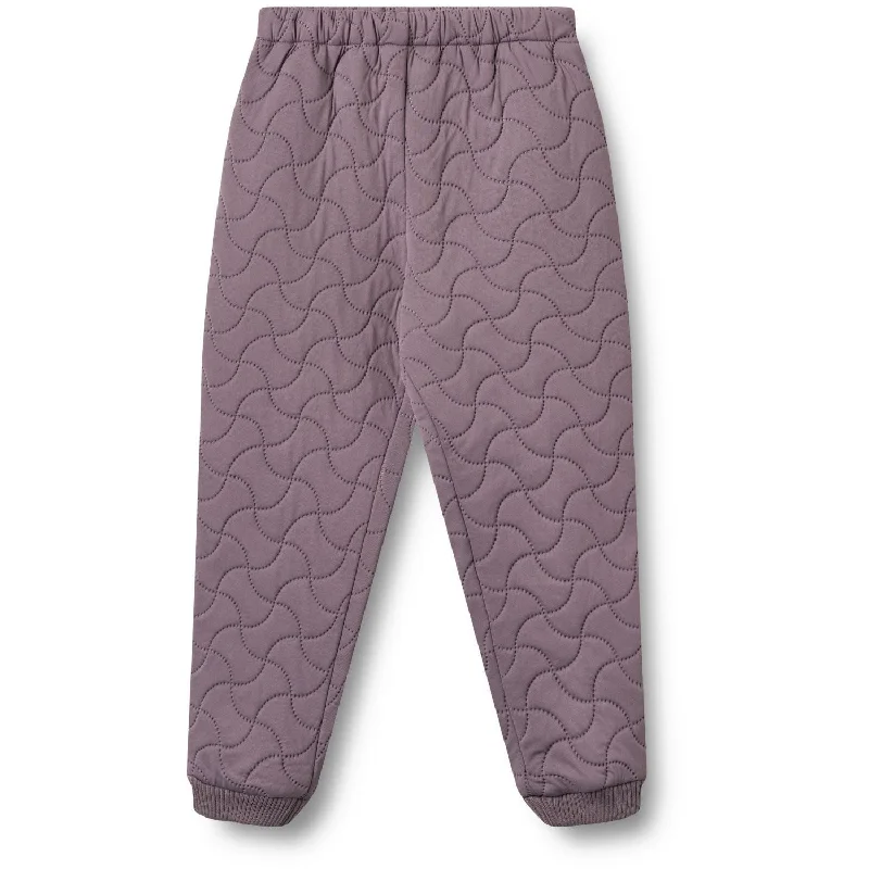 walnut striking pants -Wheat Dry Lilac Thermo Pants Alex