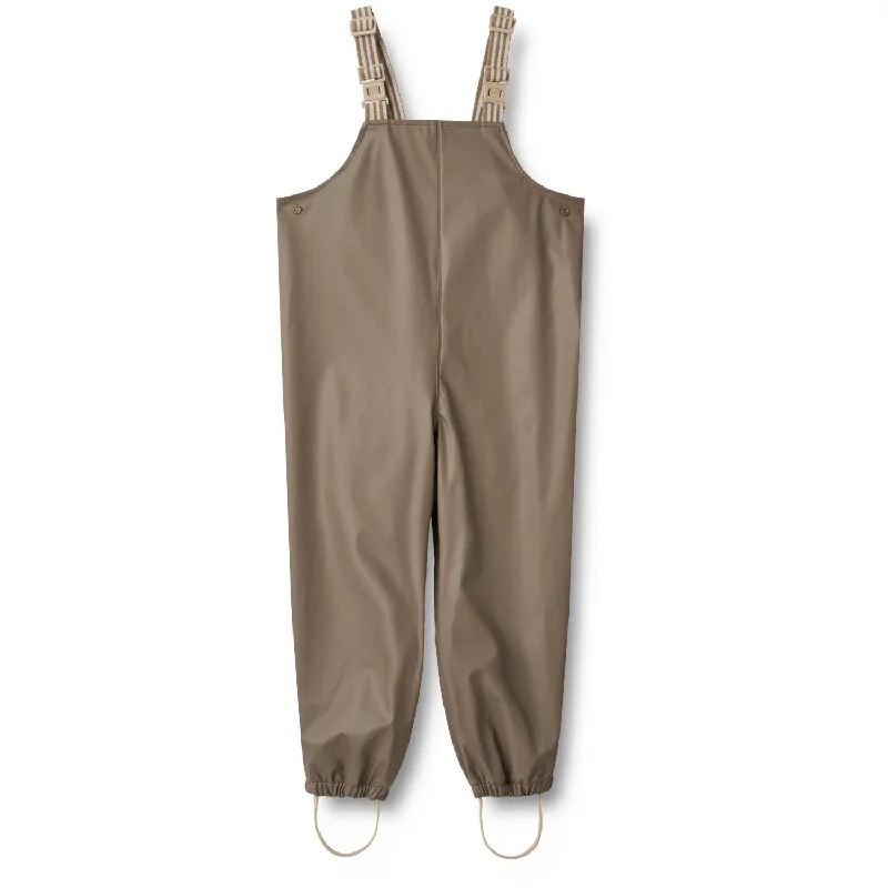 gym pop pants -Wheat Dry Wood Rainwear Charlo Overall