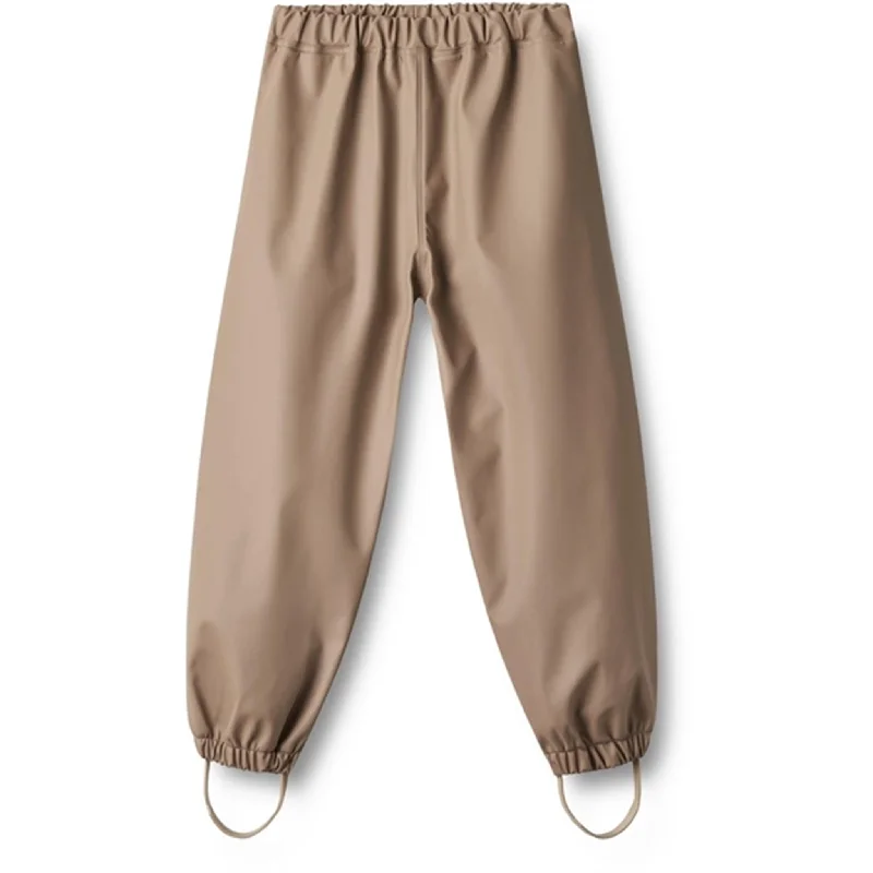 teen flare pants -Wheat Rain Trousers Olo Beige Stone