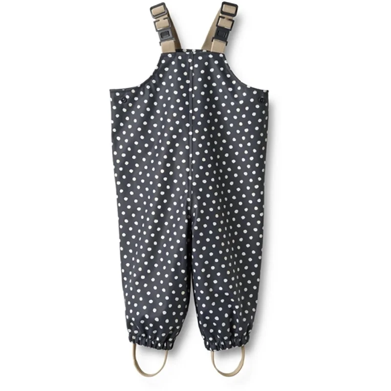 port soft pants -Wheat Rainwear Overall Charlo Ink Dots