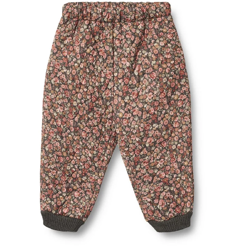 team burst pants -Wheat Raven Wild Flowers Thermo Pants Alex