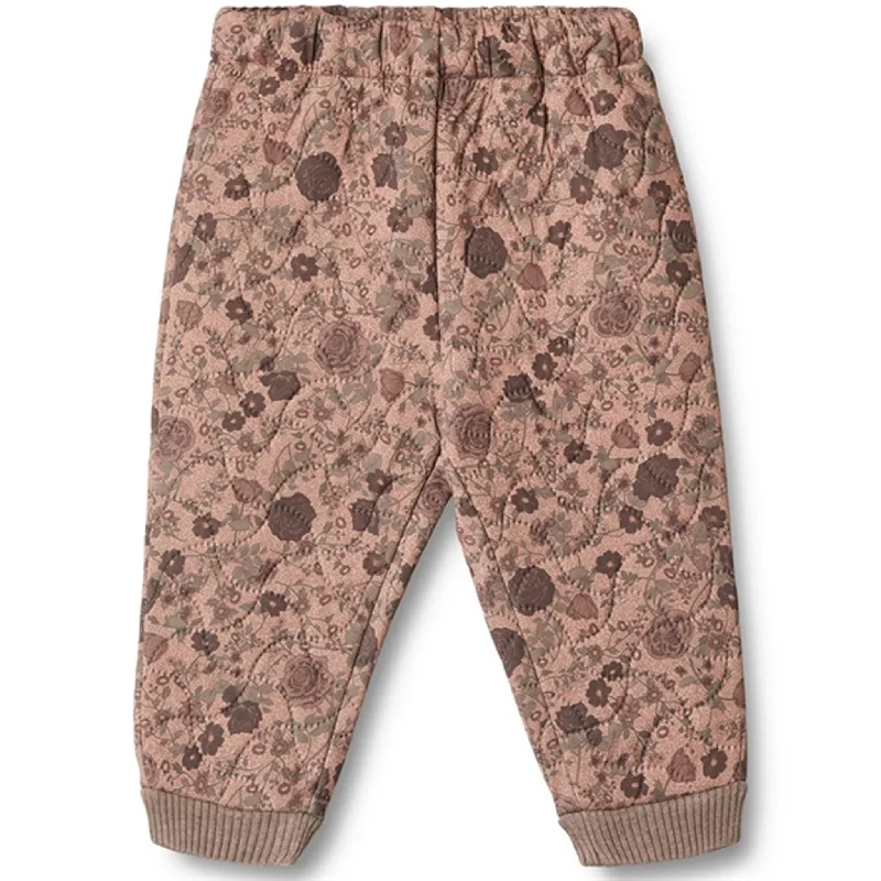 rose burst pants -Wheat Thermo Rose Dawn Flowers Pants Alex