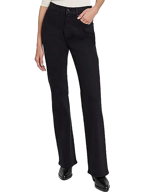 seed rest pants -Womens Embellished Shimmer Bootcut Jeans