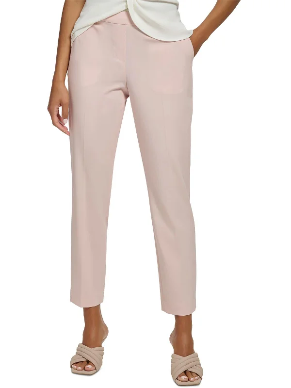 royal burst pants -Womens High Rise Business Straight Leg Pants