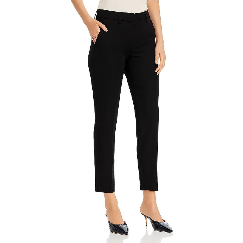 dusk sleek pants -Womens High Rise Cropped Ankle Pants