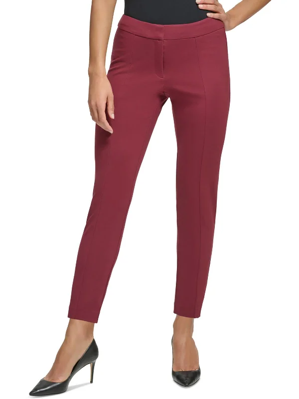 iron cozy pants -Womens Low Rise Business Skinny Pants