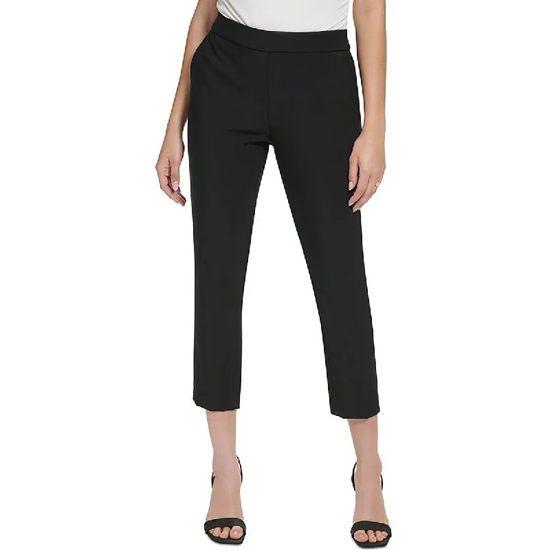 plus burst pants -Womens Slim Leg Suit Separate Skinny Pants