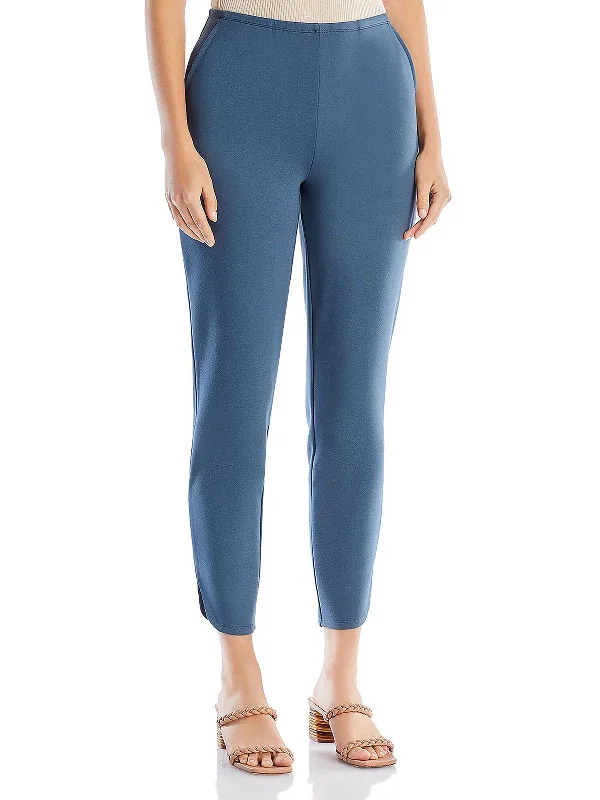 wide mesh pants -Womens Tulip Hem Pocket Skinny Pants